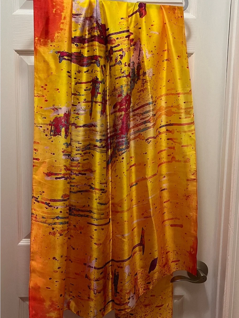 *NEW*     WOO Shanghai - Mulberry Silk Scarf
